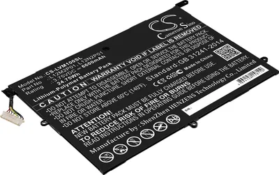 Produktbild von TECHTEK Akku Kompatibel mit [Lenovo] Miix 10, ThinkPad Tablet 2 3679 - 10.1, Z2760 Ersetzt 121500184, für 1ICP4/83/102-2, für 1ICP4/83/103-2, für