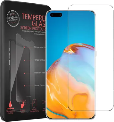 Produktbild von 2x Conie Glasfolie für Huawei P40 Displayschutz Folie Panzer Glas Premium Schutzfolie Set Blasenfrei