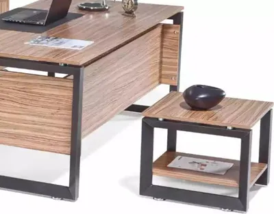 Image de Table basse carrée marron Luxe Meubles en bois Salon Design Nouveau