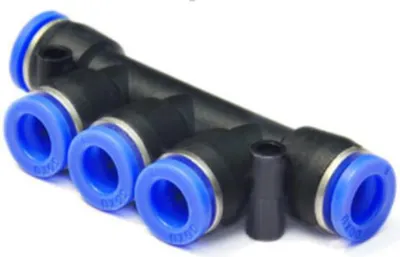Produktbild von Pneumatischer Anschluss / Ventil / Push Fitting - diverse Durchmesser & Formen Ausführung: PK Durchmesser: 4 mm