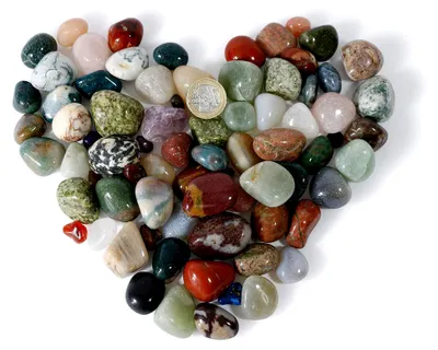 Produktbild von Trommelsteine, Heilsteine, Dekosteine, Halbedelsteine (2kg, 15-35 mm)