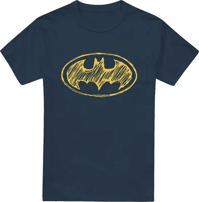 Immagine prodotto di Batman - Maglietta Logo da uomo TV2637 (M) (blu navy)