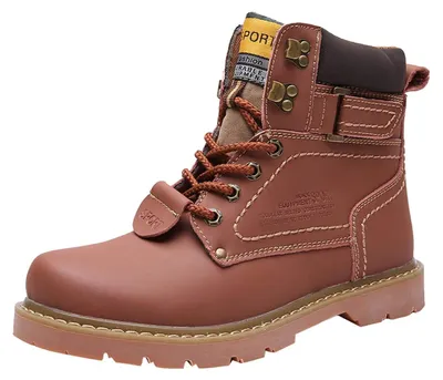 Produktbild von Warme Winterstiefel für Herren, ideal für den Einsatz im Freien und zum Wandern