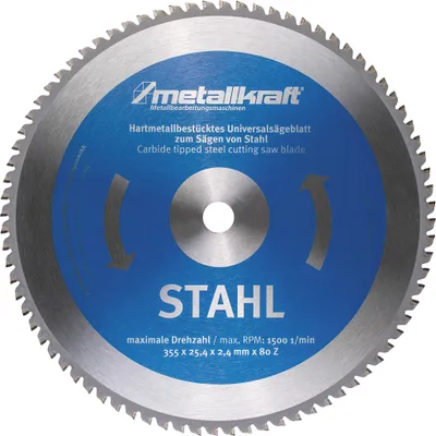 Obrázok produktu pre Pílový kotúč METALLKRAFT "Z.80"