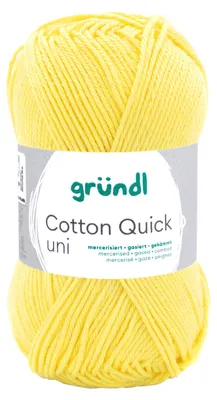 Zdjęcie produktu dla Gründl Bawełna quick uni,50g.100%bawełna,merceryzowana,szydełkowa i dziewiarska,50g/125 m,NS 3-4 131