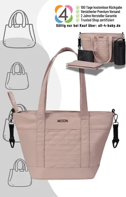 Produktbild von Moon V-Shape Bag / Wickeltasche, Farbe/Dessin:Sand New