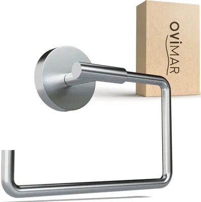 Produktbild von Edelstahl-Toilettenpapierhalter silber ohne Deckel