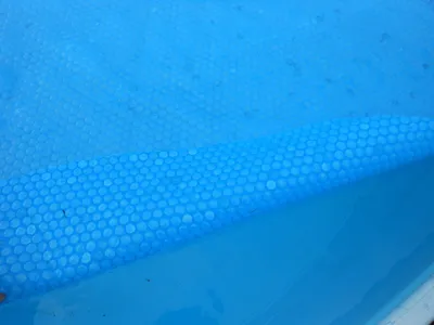 Produktbild von Solar-Noppenfolie Blau 400 Mic für Pool Ø 5,49 m