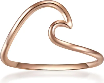 Produktbild von Glanzstücke München Ring Welle Sterling Silber 50080150 48
