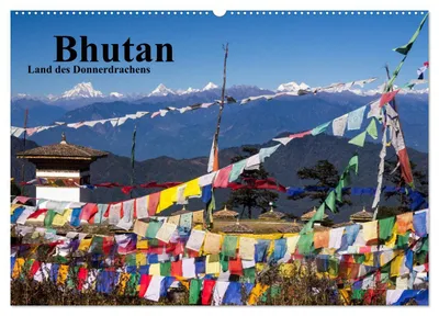 Produktbild von Bhutan 2027 - Land des Donnerdrachens (Wandkalender 2027 DIN A2 quer), CALVENDO Monatskalender