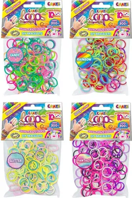 Produktbild von CRAZE 59517, Armbänder-Bastelset für Kinder, Silikon, Gemischte Farben