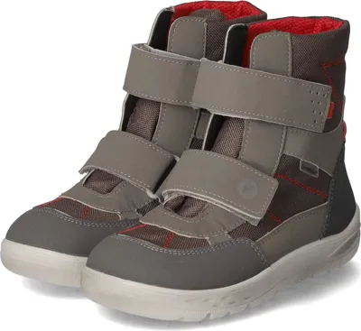 Produktbild von Ricosta Jungen Winterstiefeletten UKI 49118-24, 49118-25, 49118-26, 49118-27, 49118-28, 49118-29, 49118-30, 49118-31, 49118-32, 49118-33, 49118-34 RIC-50-6600403 meteor/schoko/rot 25