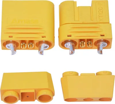Produktbild von XT120 Steckverbinder Set (2x Stecker, 2x Buchse, 2x Abdeckung)