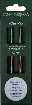 Produktbild von Lana Grossa Nadelspitzen Design-Holz Vario Multicolor kurz 3.75mm