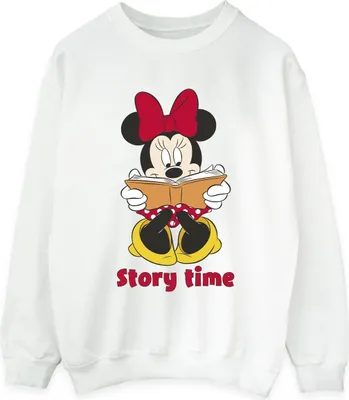 Produktbild von Disney - "Story Time" Sweatshirt für Damen BI28940 (XXL) (Weiß)