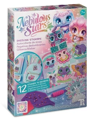 Zdjęcie produktu dla Naklejki do ozdabiania z kryształkami Nebulous Stars