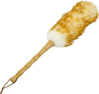 Produktbild von Schäfer Clean Home Staubwedel 52 cm lang – Nachhaltiger Bambusgriff & Wollkopf