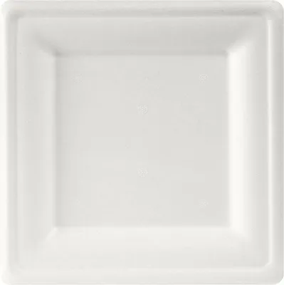 Produktbild von 500x DUNI Teller, quadratisch 20 x 20 cm Weiß