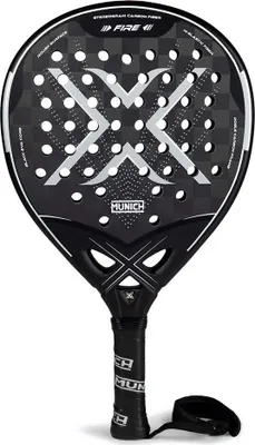 Produktbild von Munich 64 Padelschläger Schwarz  Schwarz One Size