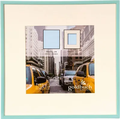 Image de Goldbuch Cadre en plastique Puro 30x30 cm menthe
