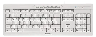 Obrázok produktu pre CHERRY STREAM 3.0, Plná veľkosť (100 %), Kábel, USB, Šedá