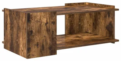 Immagine prodotto di Tavolino da salotto vidaXL in rovere affumicato 90 x 50 x 33 cm in materiale derivato dal legno