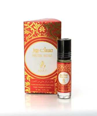 Zdjęcie produktu dla Olejek zapachowy dla kobiet Musk Rose 6ml - Ayat Perfumes