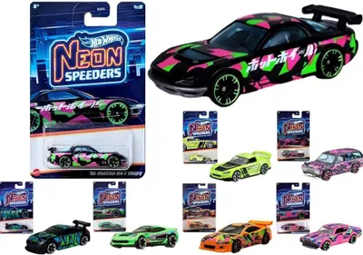 Zdjęcie produktu dla Hot Wheels Neon Speeders 1:64 mix