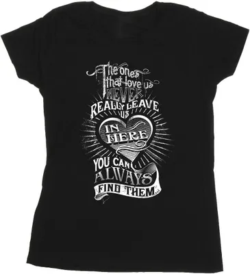 Produktbild von Harry Potter - "The Ones That Love Us" T-Shirt für Damen BI24244 (S) (Schwarz)