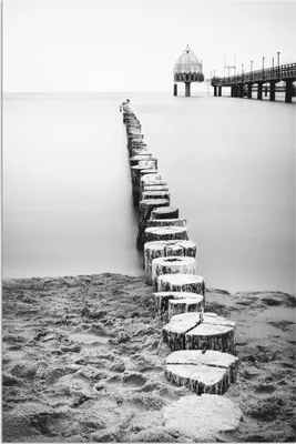 Produktbild von ARTland Wandbild Alu für Innen & Outdoor Ostsee, Zingst, Deutschland Größe: 20x30 cm