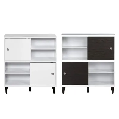 Produktbild von trendteam Evolution Regal / 100% Werkzeuglose Montage / Wechselfronten/ ca. 90/99/38 cm