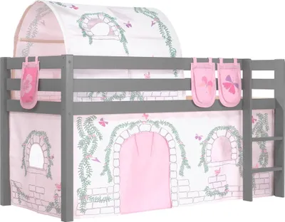 Produktbild von Pino Spielbett Kiefer Textilset Baumwolle