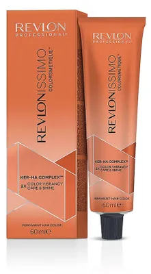 Produktbild von Revlon Professional Revlonissimo Colorsmetique 66.40 Kupfer Intensiv, Kastanienbraun, Kupfer Intensiv, Frauen, 60 ml, Glanz, Weichmachend, Tube