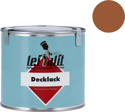 Produktbild von Lackfarbe 2K Leifalit Biberbraun - 500ml
