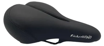 Produktbild von P&P Bequemsattel - Sattel Rückenwind schwarz 210mm Sitzknochenbreite 10-16cm ...