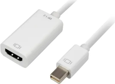 Productafbeelding van Mini-DisplayPort 1.2 naar HDMI-adapter (wit, 15 cm)