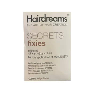 Produktbild von 60 Hairdreams Secrets fixies : Beigeblond Farbe: Beigeblond