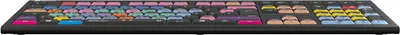 Immagine prodotto di Logickeyboard LKB-PSO3-A2PC-IT Tastiera USB QWERTZ Tedesco Nero (LKB-PSO3-A2PC-EN)