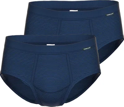 Produktbild von 2er Pack AMMANN Herren Slip Brief Classic