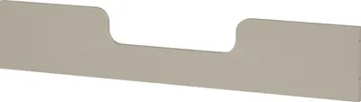 Image de Germania, modèle "hohe Umbauseite 7028-186 GW-Tomino", en gris pierre, assorti aux meubles pour enfants