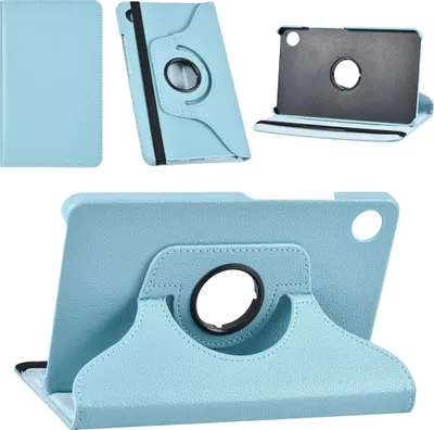 Zdjęcie produktu dla Akcesoria UNIQ Galaxy Tab A9 8.7 Book Case Tablethoes Draaibare - LichtBlue
