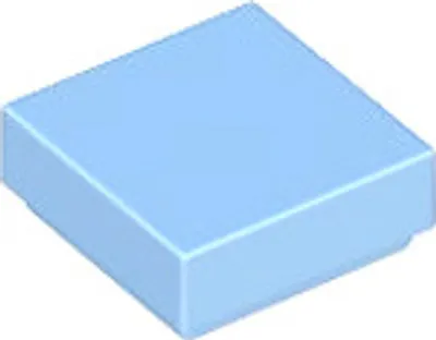 Image de 1 pièce LEGO, pièce c. 3070 en bleu clair