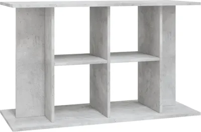 Image de Support d'aquarium en béton gris 100 x 40 x 60 cm Bois d'ingénierie