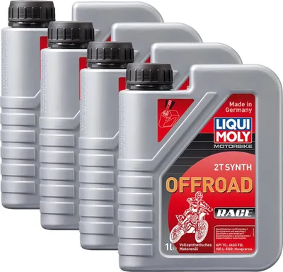 Produktbild von Liqui Moly 3063 Motorbike 2T Race Motoröl 4 l kompatibel mit Kraftfahrzeug