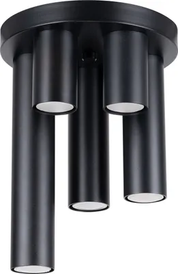 Immagine prodotto di Lumilo PLAFON BELLIX 5 luci Nero, GU10, dimmerabile