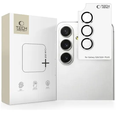 Zdjęcie produktu dla Osłona Aparatu Tech-Protect Camring Fit+ Galaxy S26 / S26+ Plus Clear