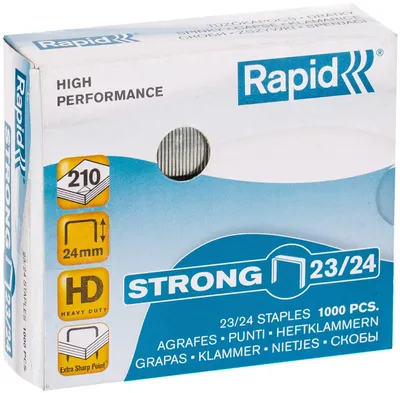 Immagine prodotto di Rapid Heftklammern Strong 23/24, galvanisiert