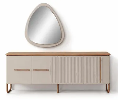 Productafbeelding van Konsole, modern, beige, veelzijdig, stijlvol, ruim, stabiel, goed onderhouden