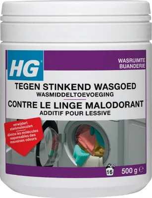 Imagen del producto de Aditivo para detergente HG, elimina olores desagradables, 500 g - 1 unidad