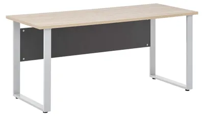 Schreibtisch Denver, Licht Eiche/Antrazit, 160x65 cm